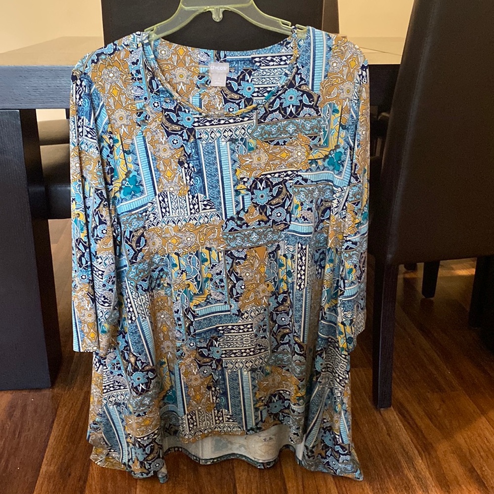 Beautiful color patterned tunic